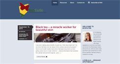 Desktop Screenshot of ecocutie.net